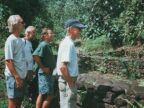 175 Papeete Marae Jerry, Jerry(Biologist from CA) John (CA) and Jack 4-Wheel.JPG (64 KB)